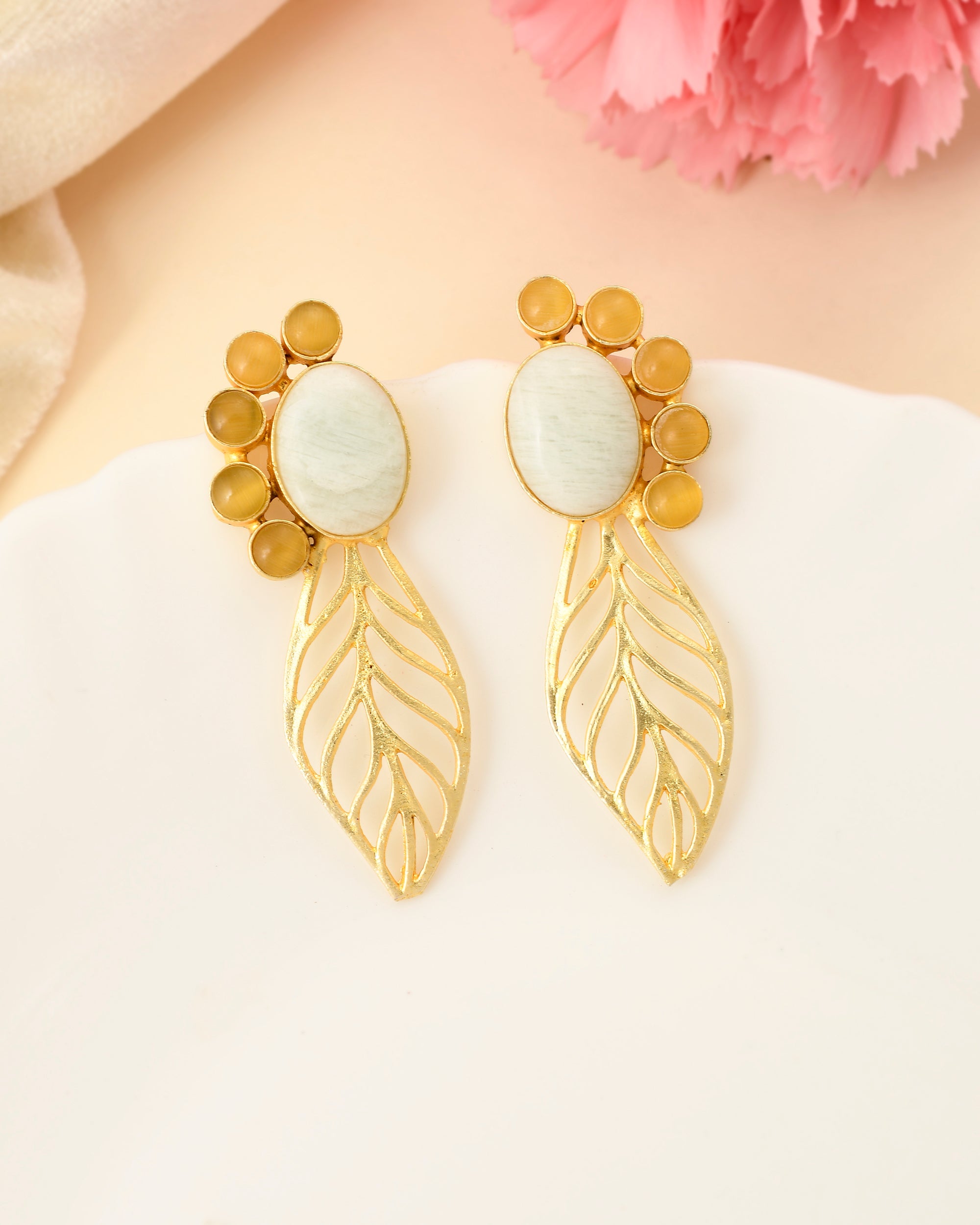 FLOWER PETAL EARING